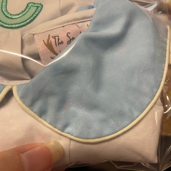 The Smocking Place ABC Matching Short Set - Picture 10 of 14